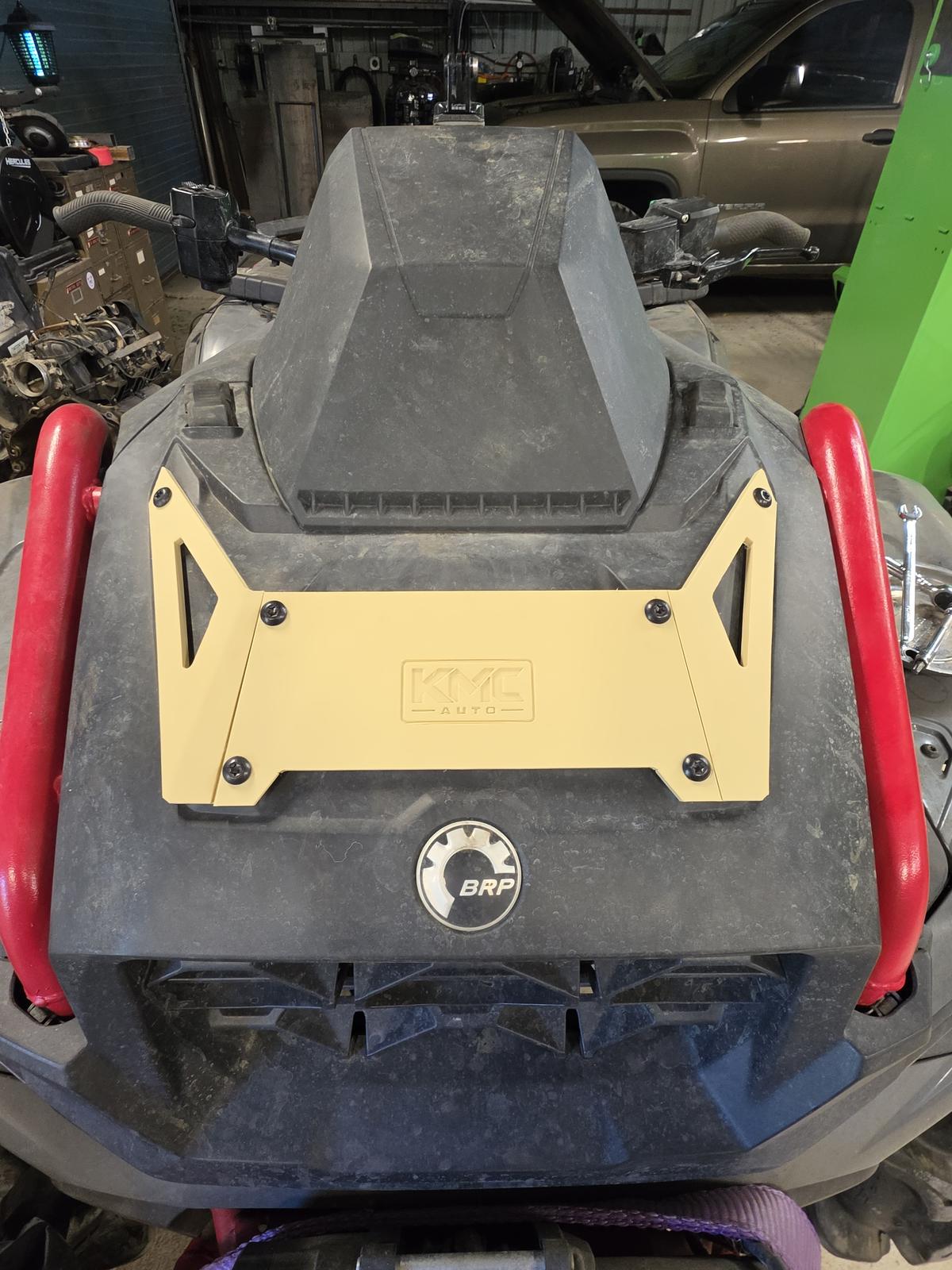 Tan front plate version